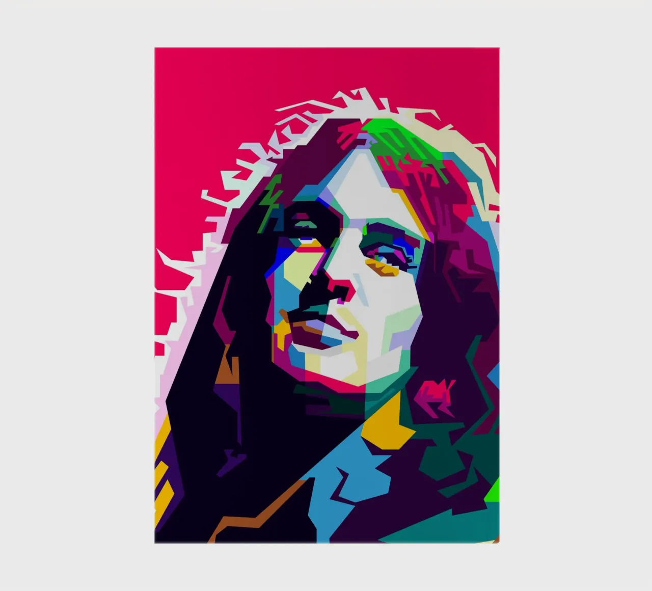 Ian Gillan Hard Rock Singer WPAP Trending Now notebook by Artkreator
