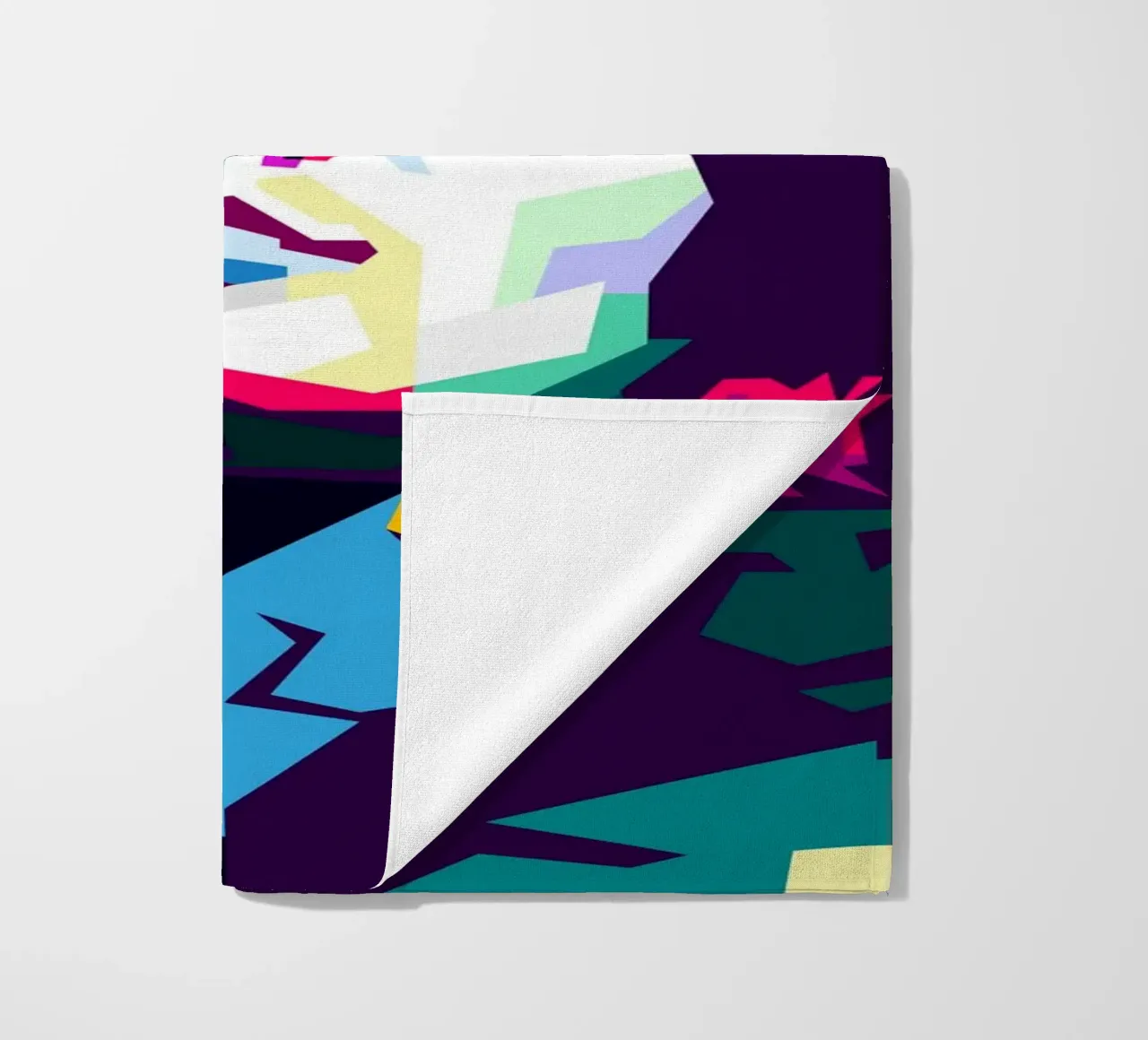 Ian Gillan Hard Rock Singer WPAP Trending Now beach towel by Artkreator