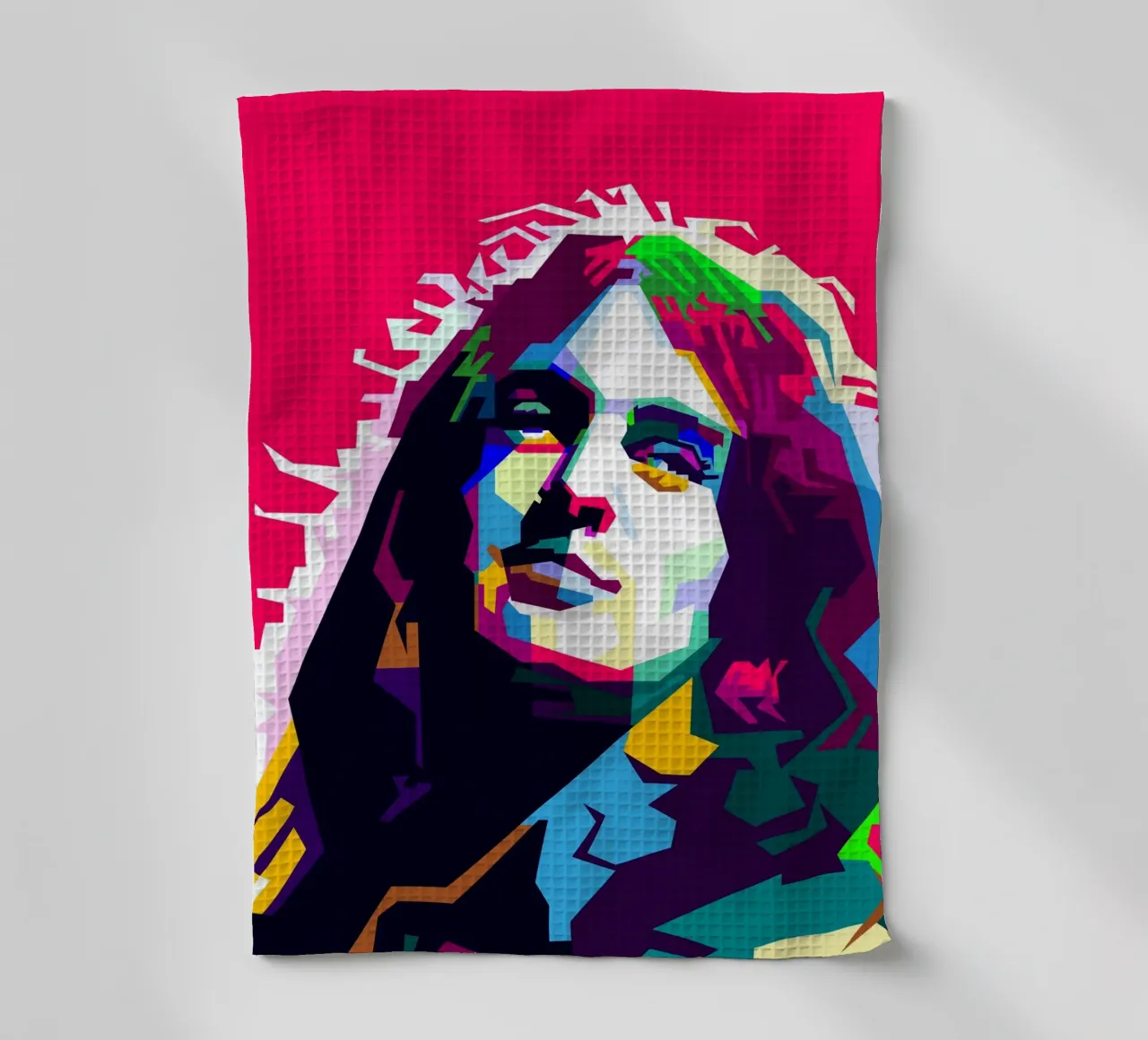 Ian Gillan Hardrock-Sänger WPAP Trending Now Geschirrtuch von Artkreator