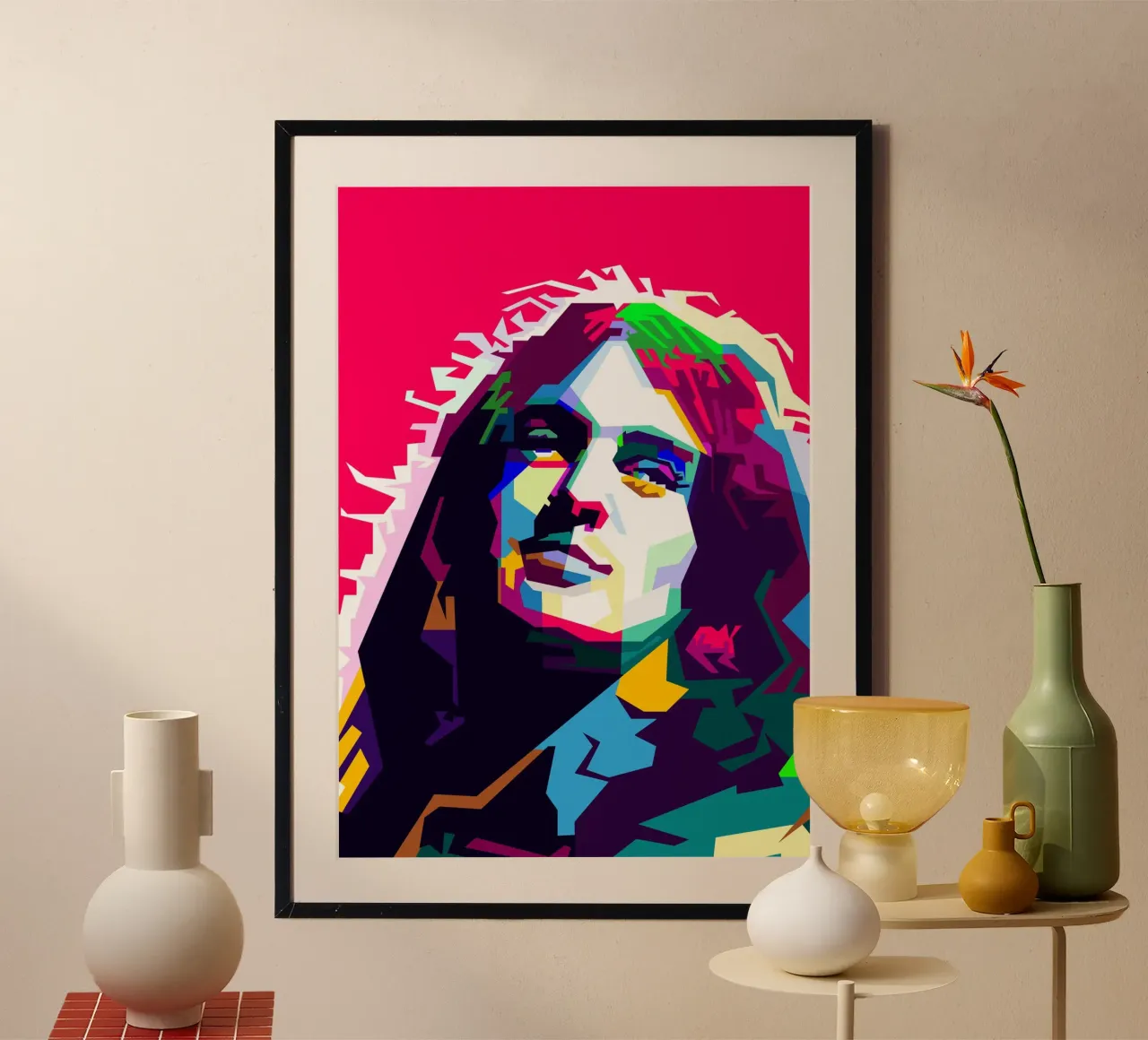 Ian Gillan Hardrock-Sänger WPAP Trending Now Hahnemühle von Artkreator
