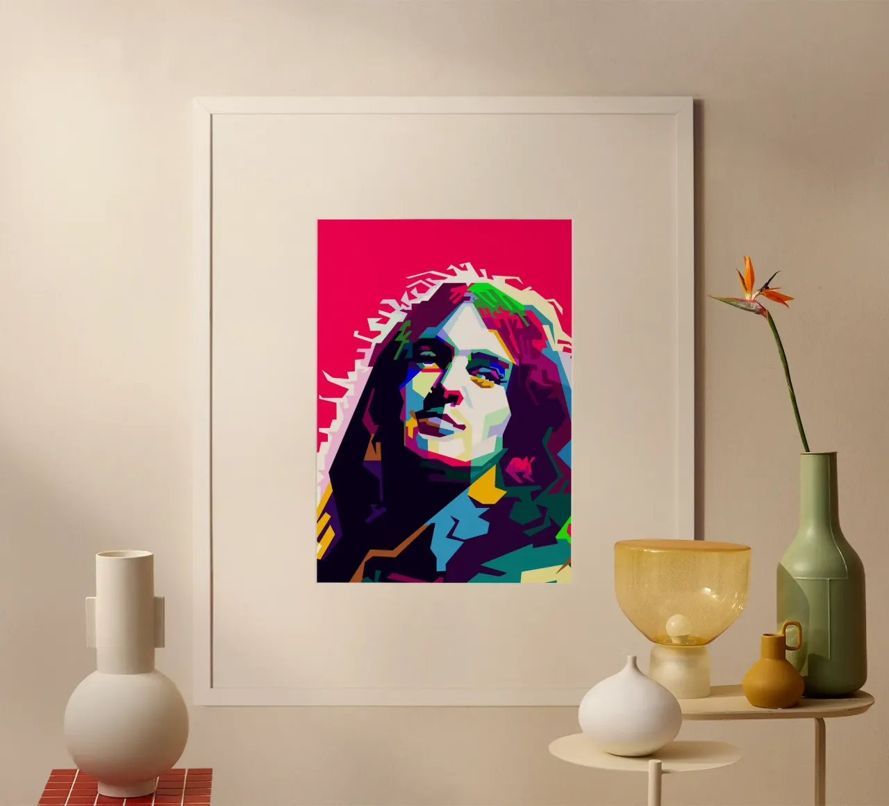 Ian Gillan Hardrock-Sänger WPAP Trending Now Hahnemühle von Artkreator