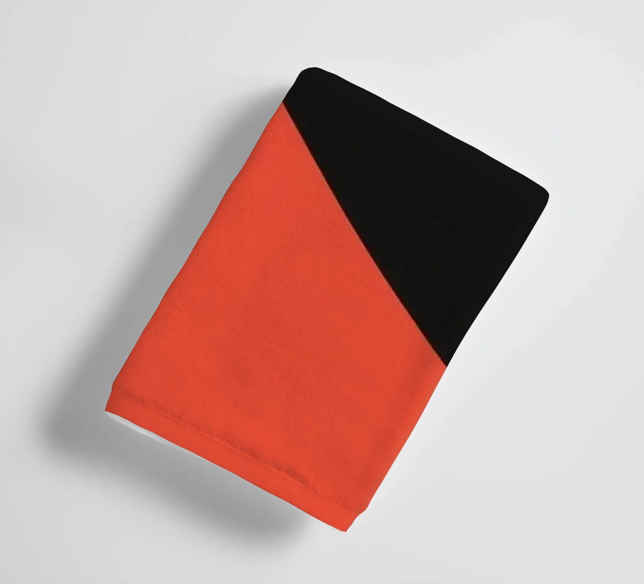 Colorful abstract pattern with geometric shapes and flowing towel by DesignDoodle