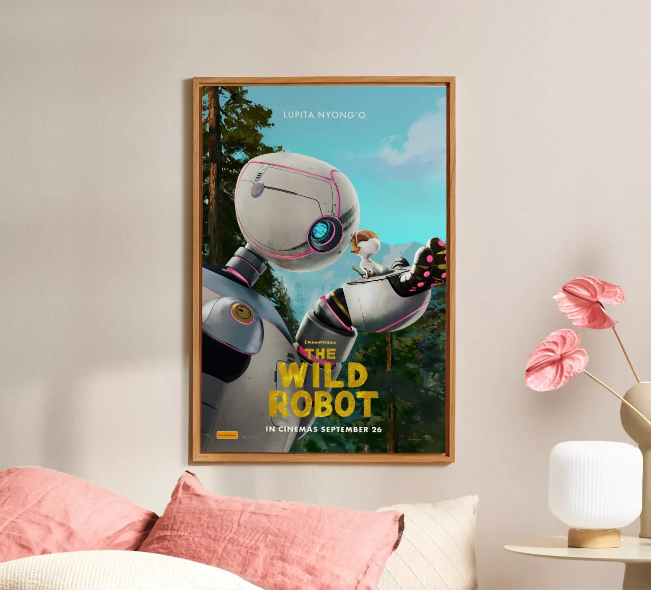 The Wild Robot alluminio dibond da Attaboy Dsgn