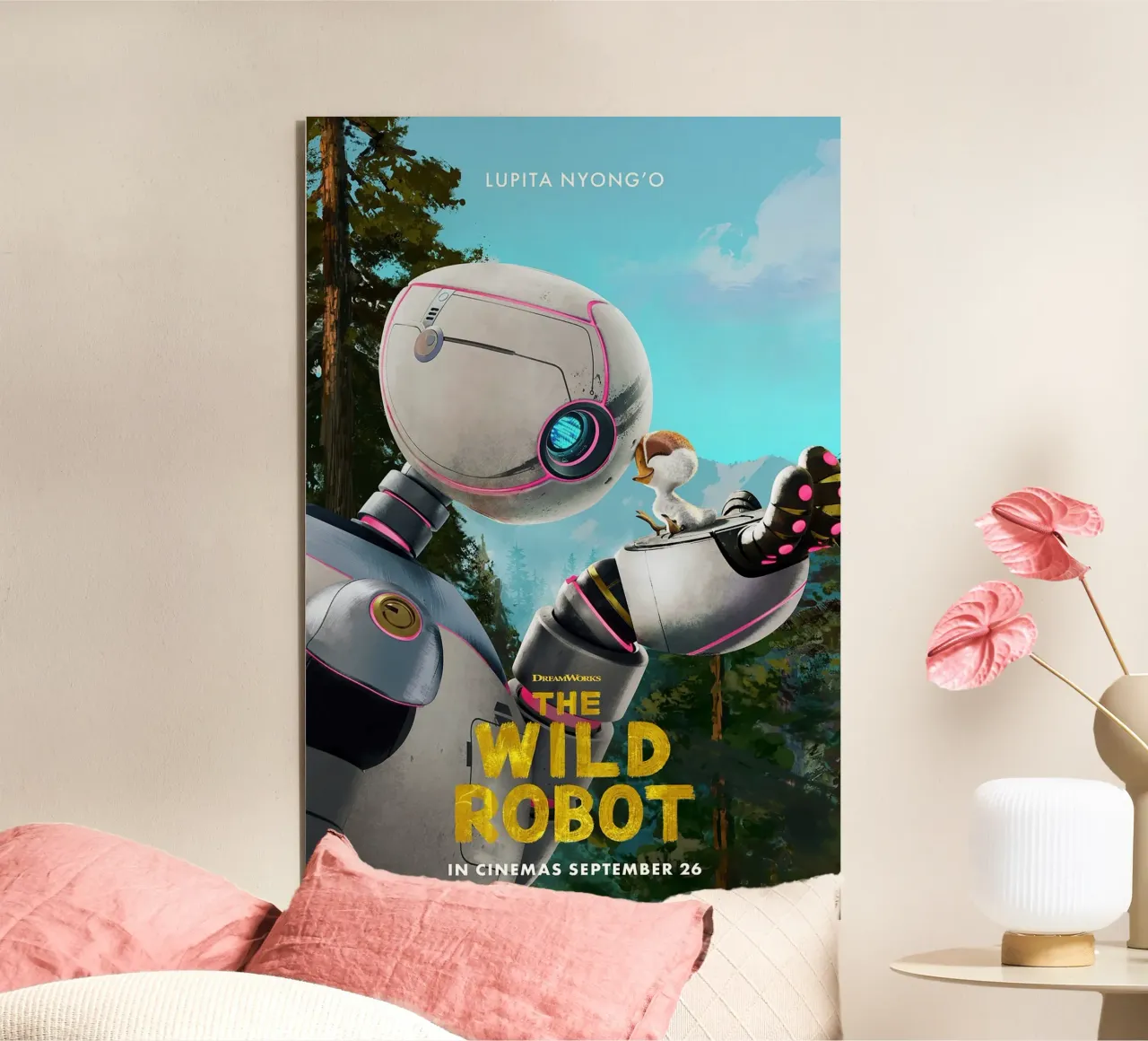 The Wild Robot alluminio dibond da Attaboy Dsgn