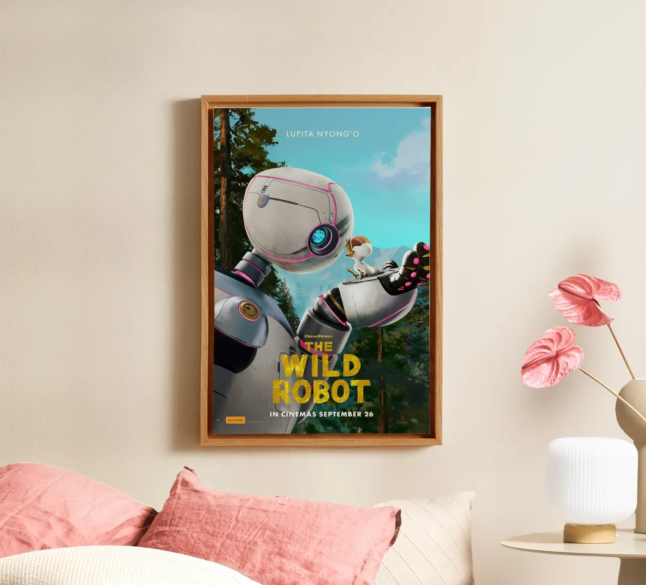 The Wild Robot tela da Attaboy Dsgn