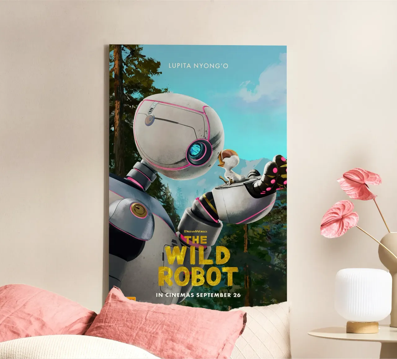 The Wild Robot tela da Attaboy Dsgn