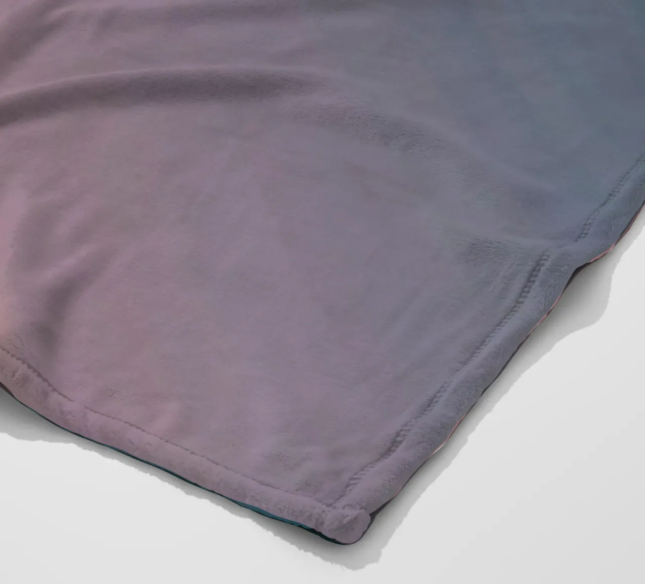 Sfumature di colore che vanno dal caldo pesca al freddo verde acqua. coperta in pile da DesignDoodle