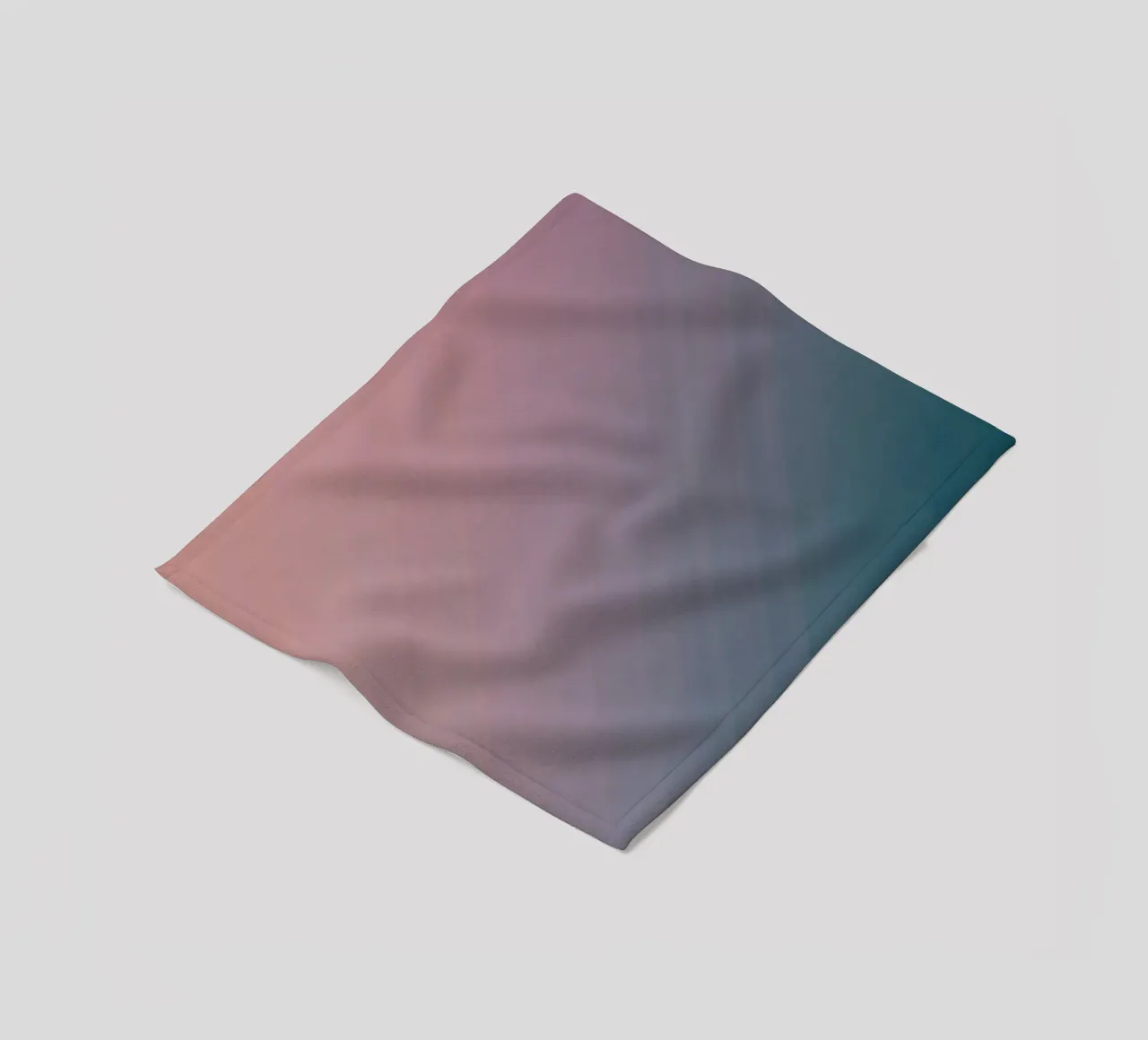 Sfumature di colore che vanno dal caldo pesca al freddo verde acqua. coperta in pile da DesignDoodle