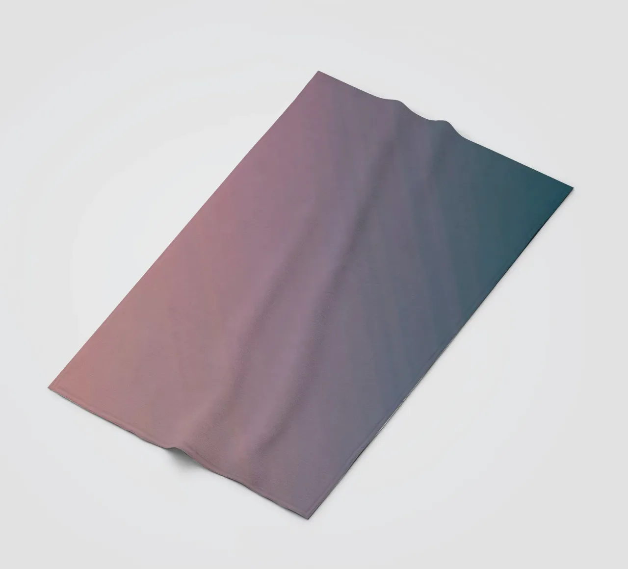 Sfumature di colore che vanno dal caldo pesca al freddo verde acqua. coperta in pile da DesignDoodle