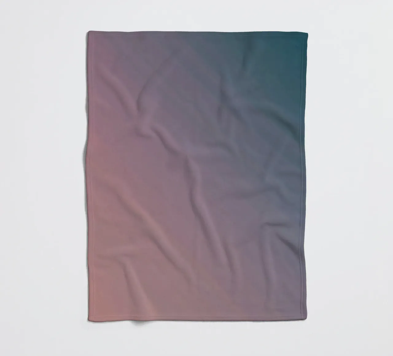 Sfumature di colore che vanno dal caldo pesca al freddo verde acqua. coperta in pile da DesignDoodle