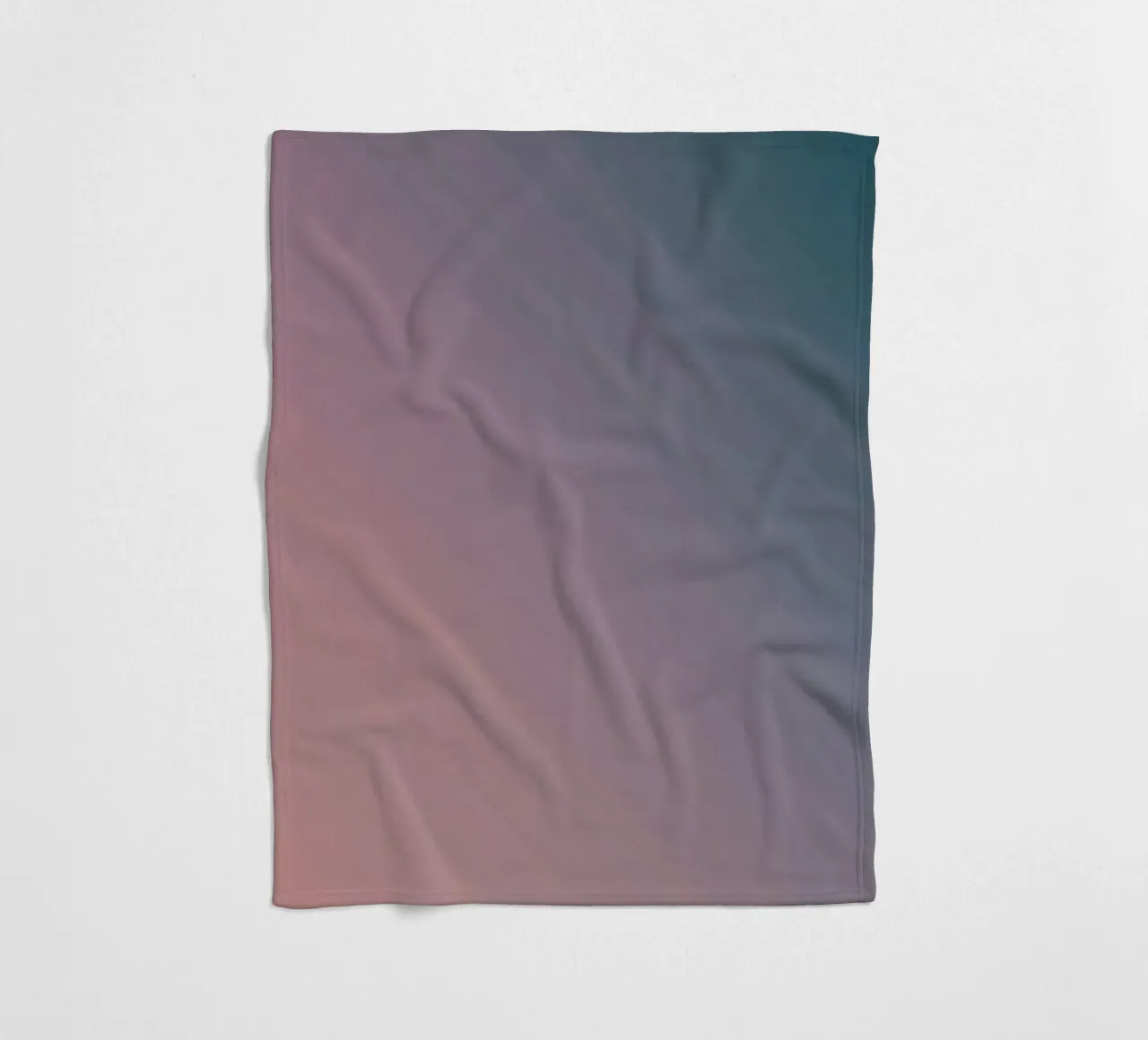 Sfumature di colore che vanno dal caldo pesca al freddo verde acqua. coperta in pile da DesignDoodle