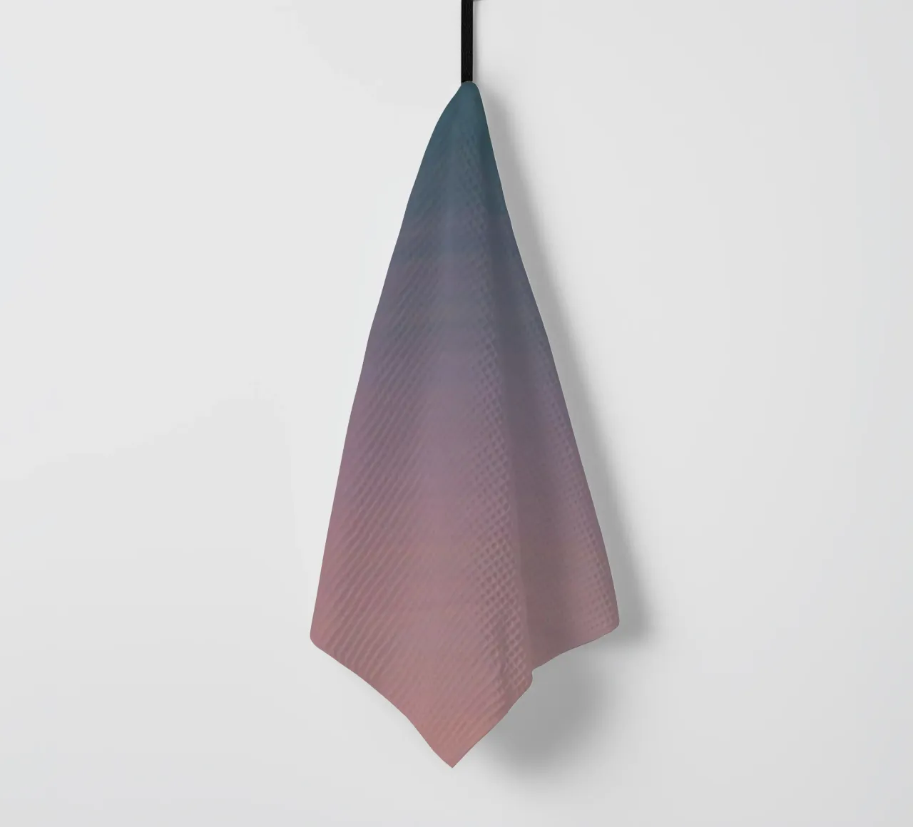 Sfumature di colore che vanno dal caldo pesca al freddo verde acqua. canovaccio da cucina da DesignDoodle