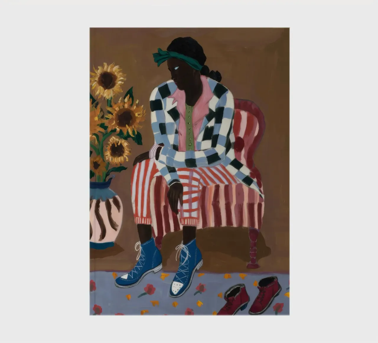 Riflesso rustico a righe diario da Ebony Carpenter