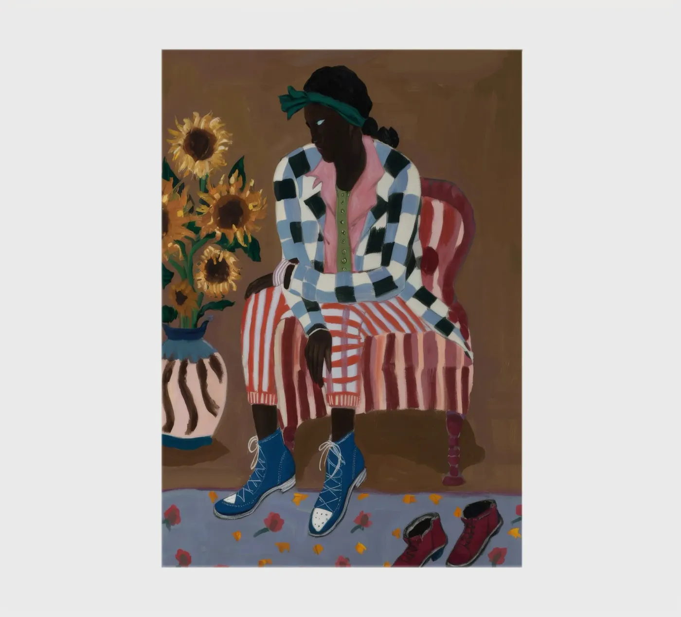 Riflesso rustico a righe quaderno da Ebony Carpenter