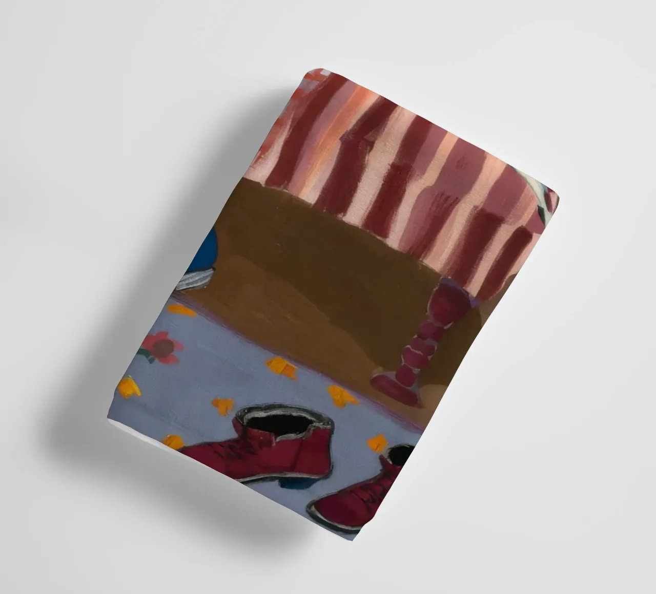 Riflesso rustico a righe asciugamano da bagno da Ebony Carpenter