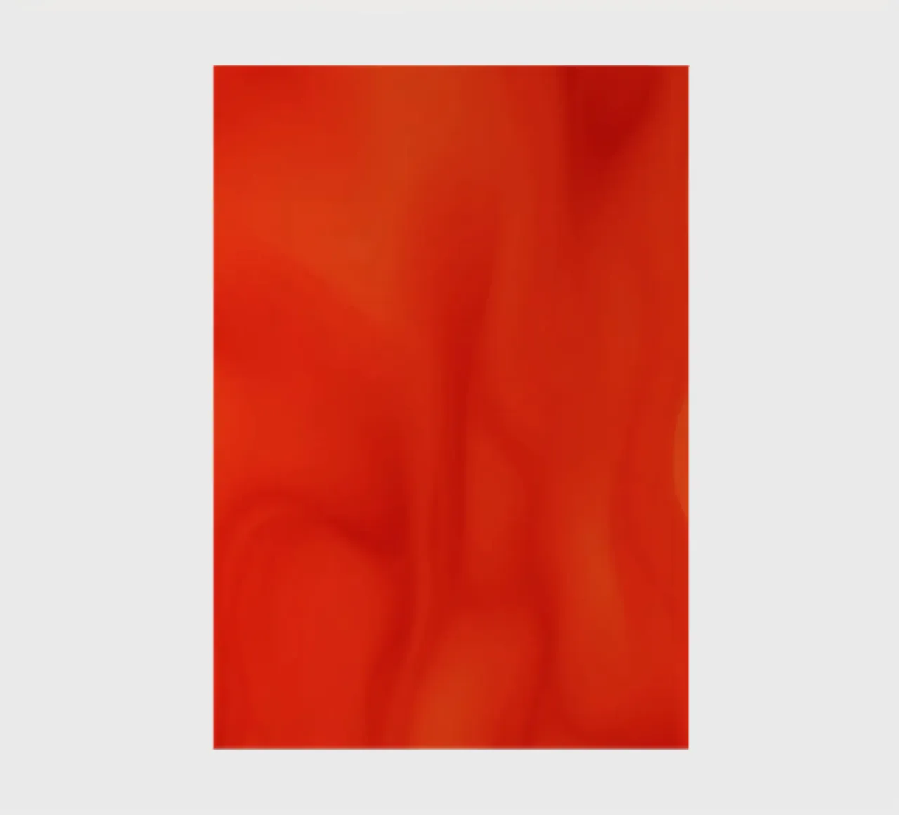 Vibrant orange abstract design with flowing patterns notebook by DesignDoodle