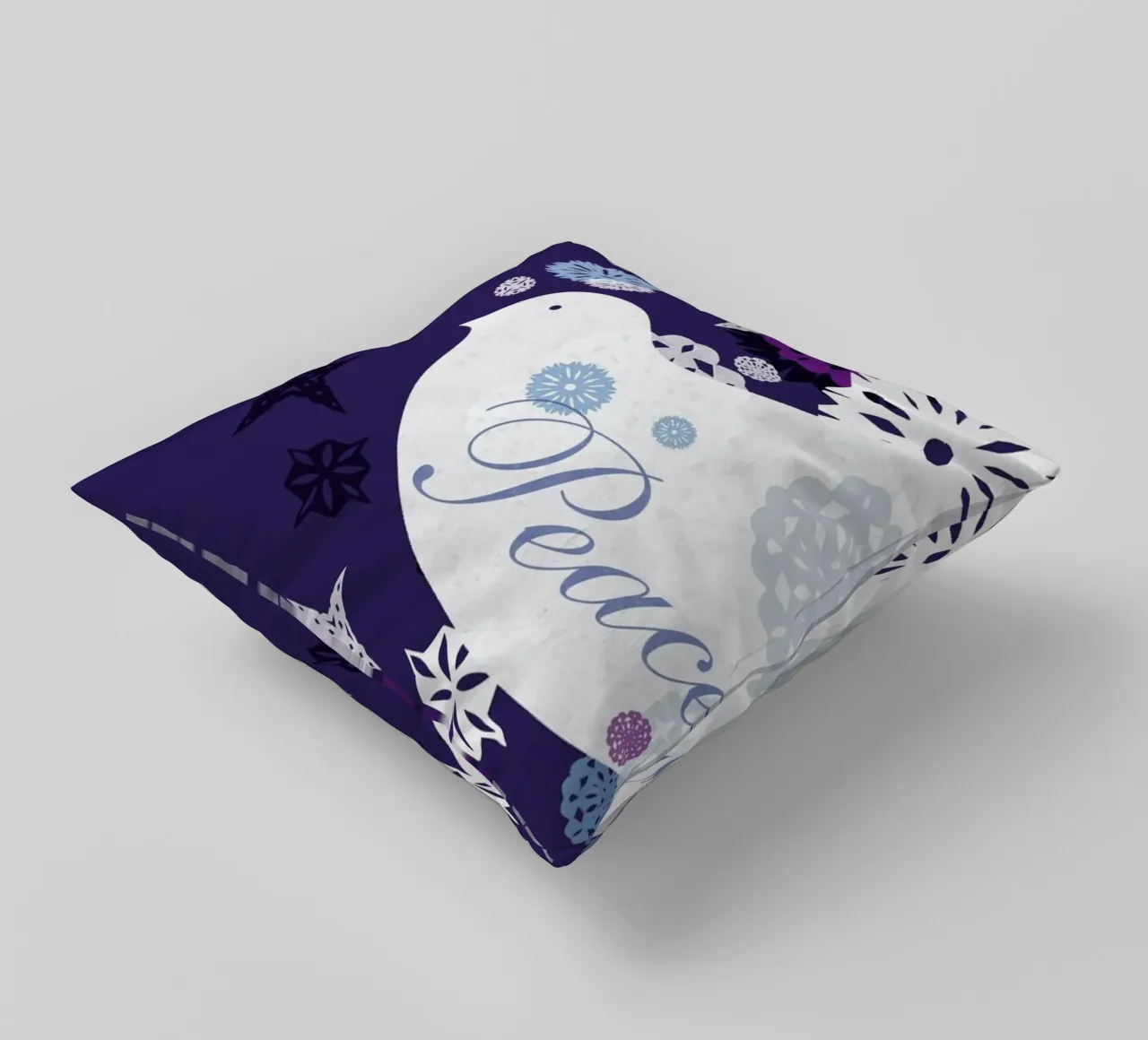 A Dove for Peace cuscino da Catherine Aguilar