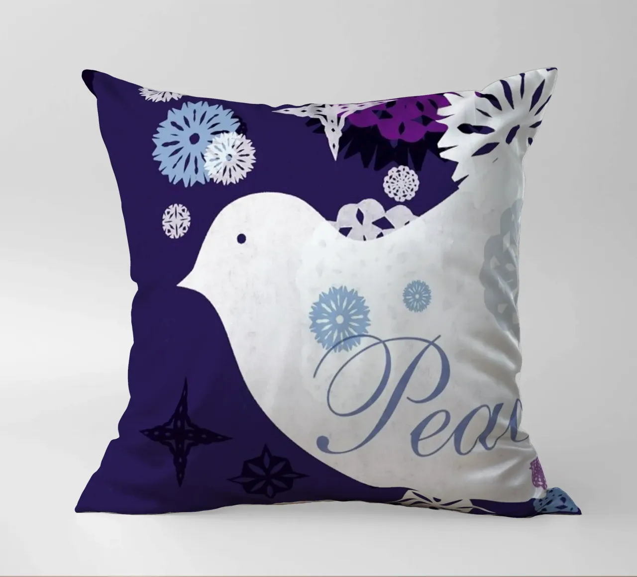 A Dove for Peace cuscino da Catherine Aguilar