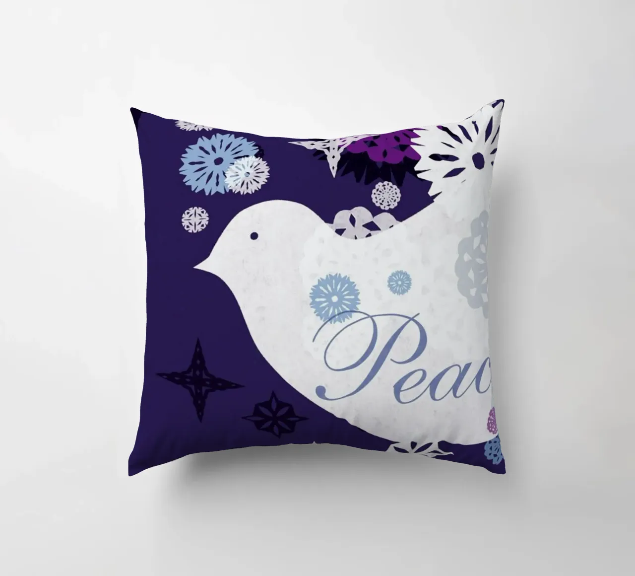 A Dove for Peace cuscino da Catherine Aguilar