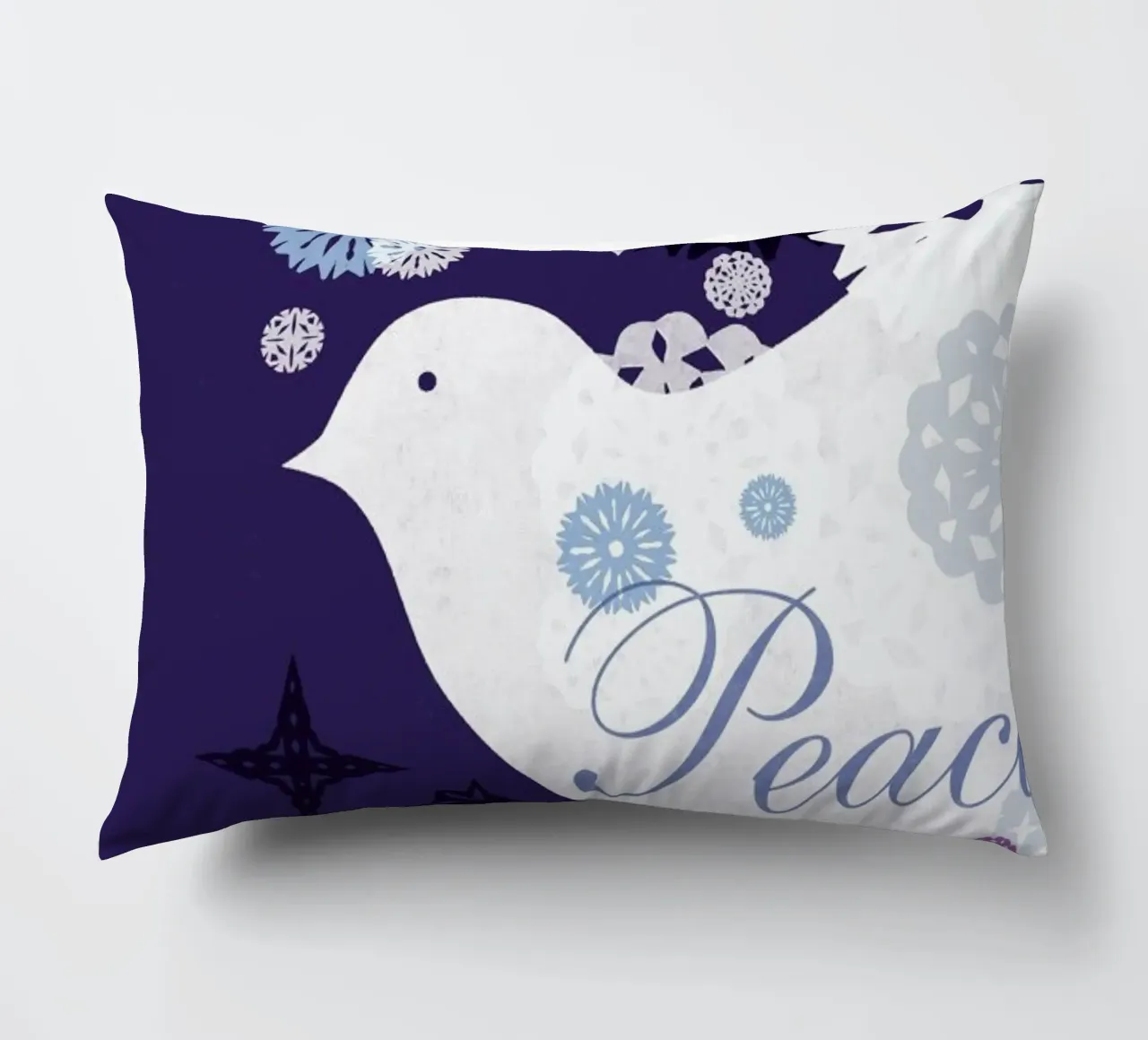 A Dove for Peace cuscino da Catherine Aguilar