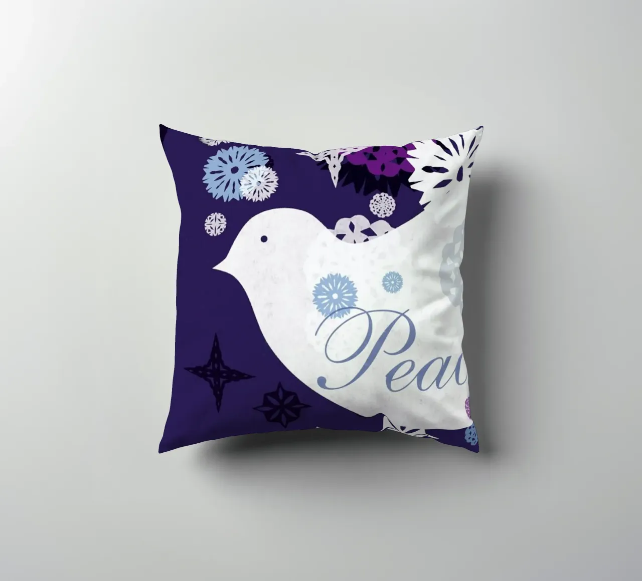 A Dove for Peace cuscino da Catherine Aguilar