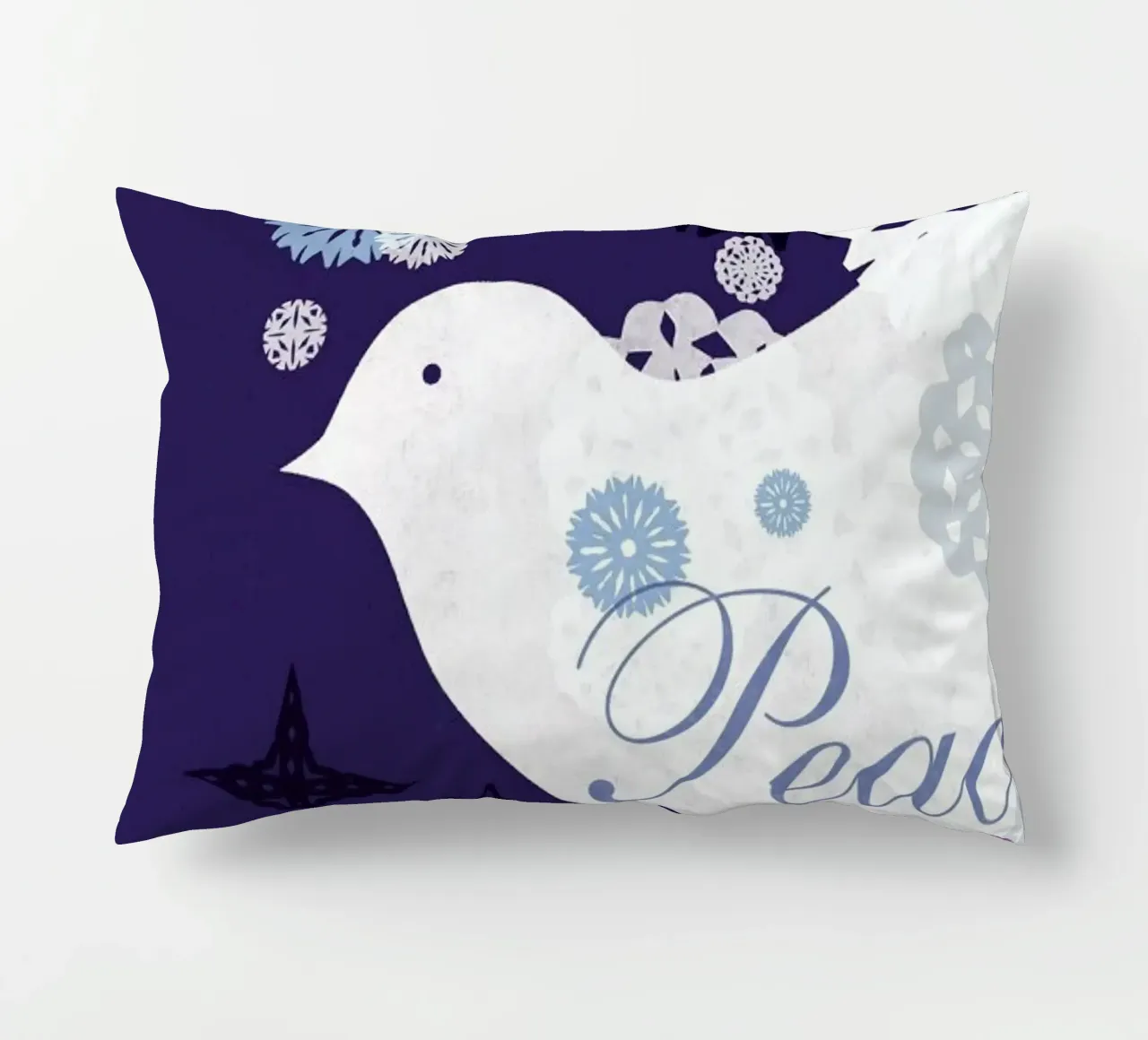 A Dove for Peace cuscino da Catherine Aguilar