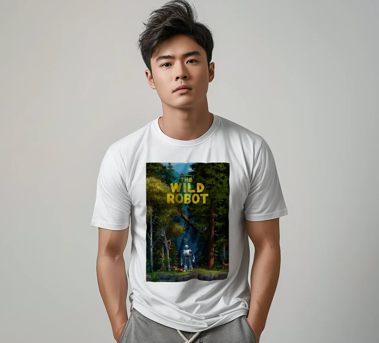Il robot selvaggio t-shirt da Attaboy Dsgn
