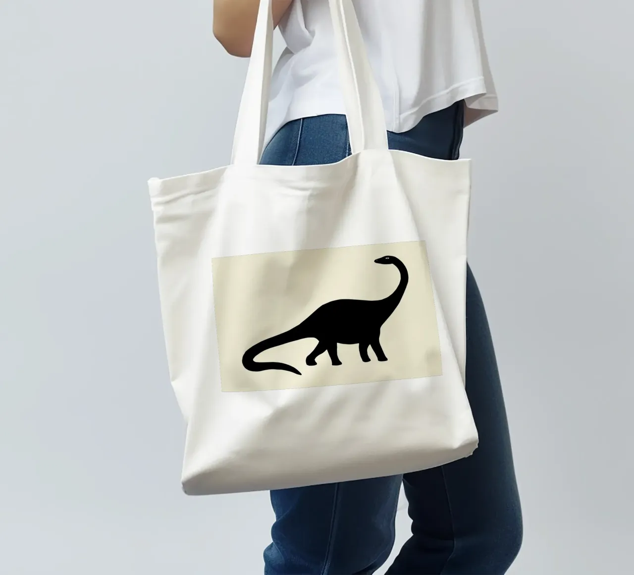 Diplodocus borsa in juta da Florent Bodart