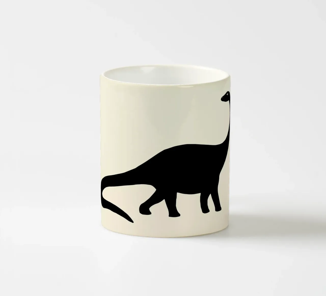 Diplodocus tazza in ceramica da Florent Bodart