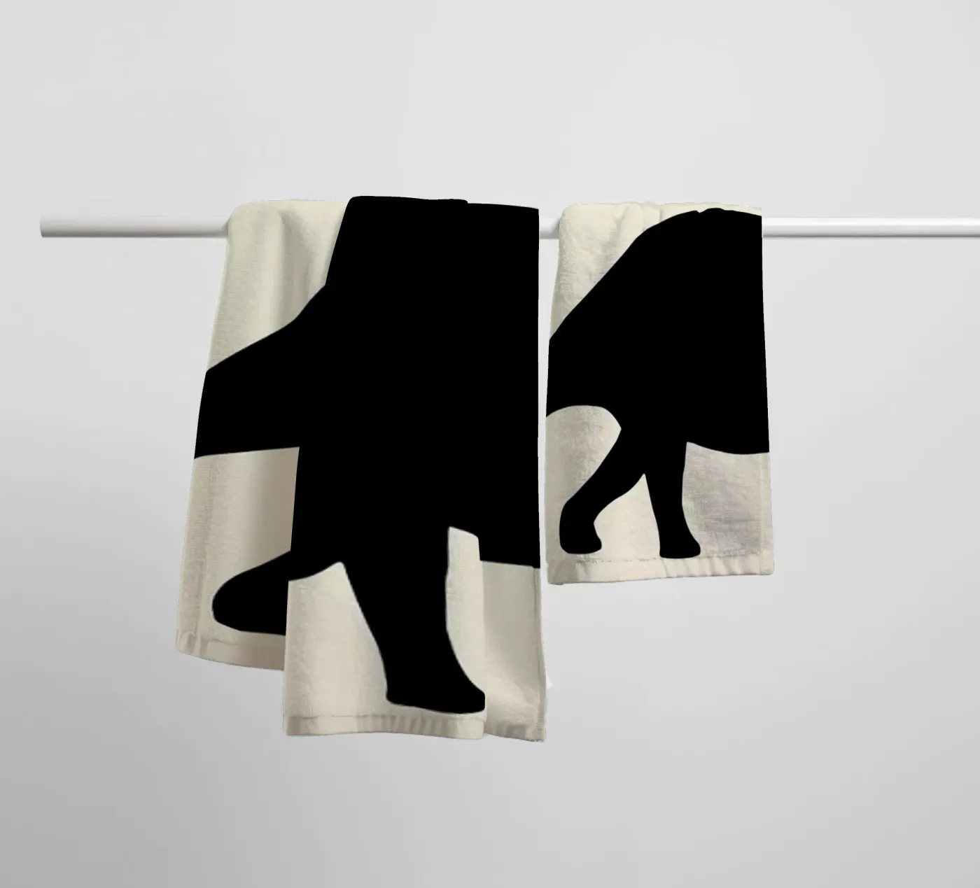 Diplodocus badhanddoek van Florent Bodart