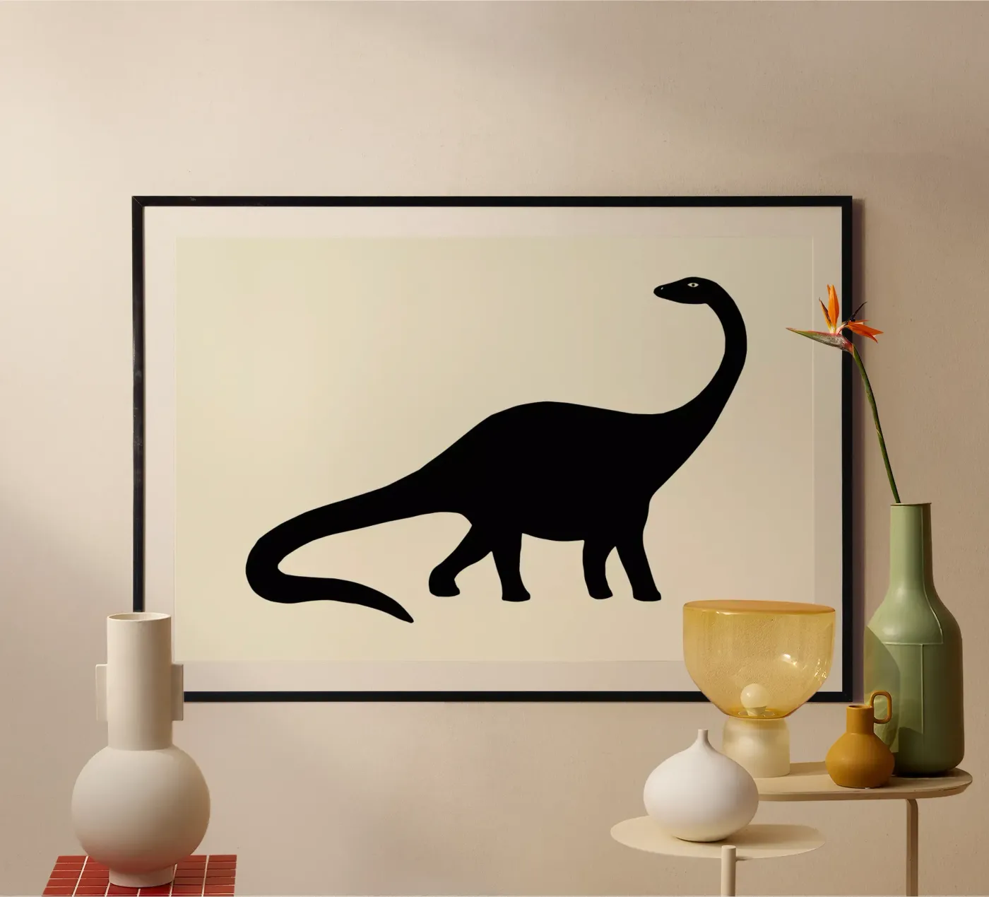 Diplodocus poster van Florent Bodart