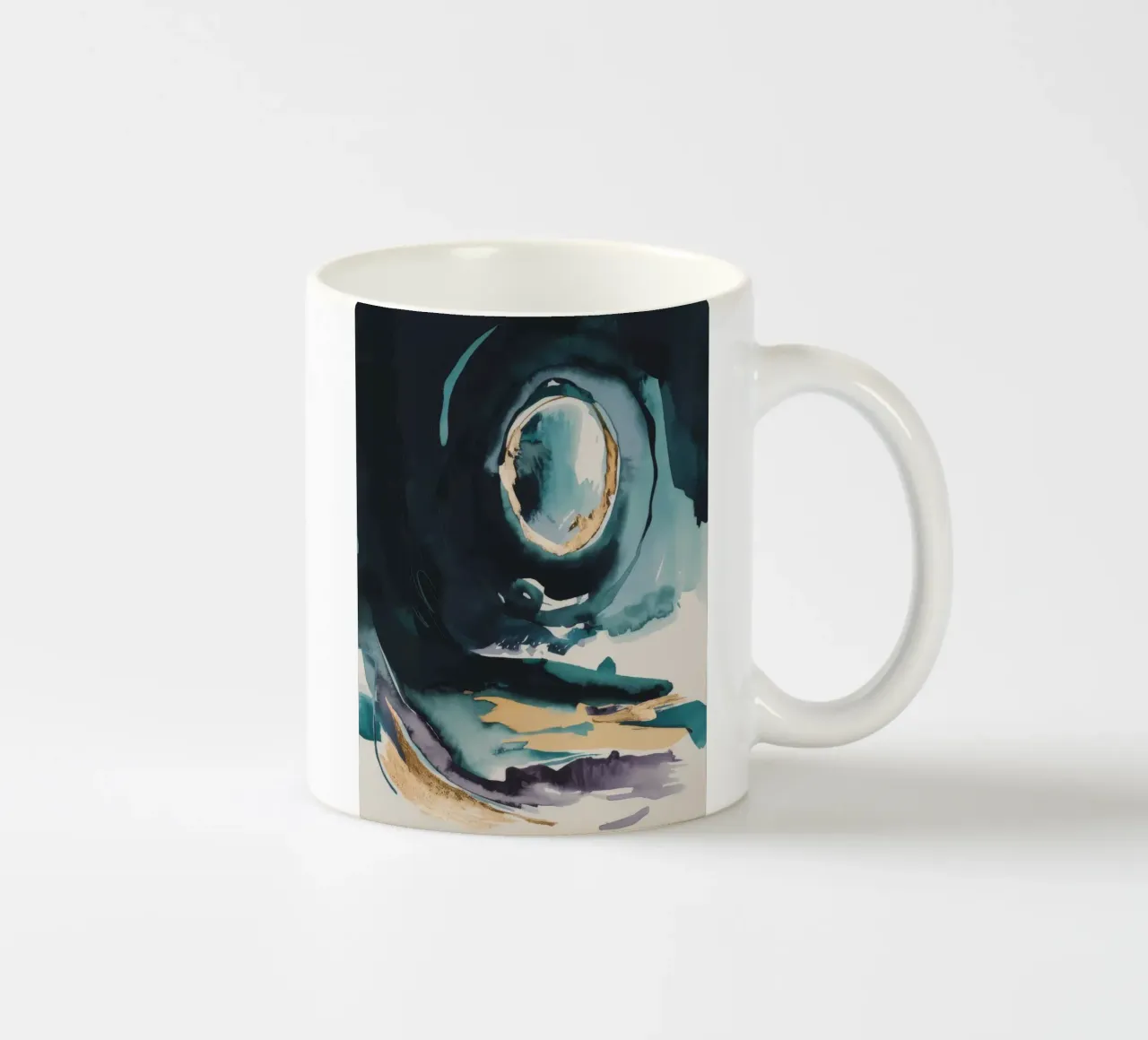 Enigmatici sussurri lunari tazza in ceramica da Ebony Carpenter