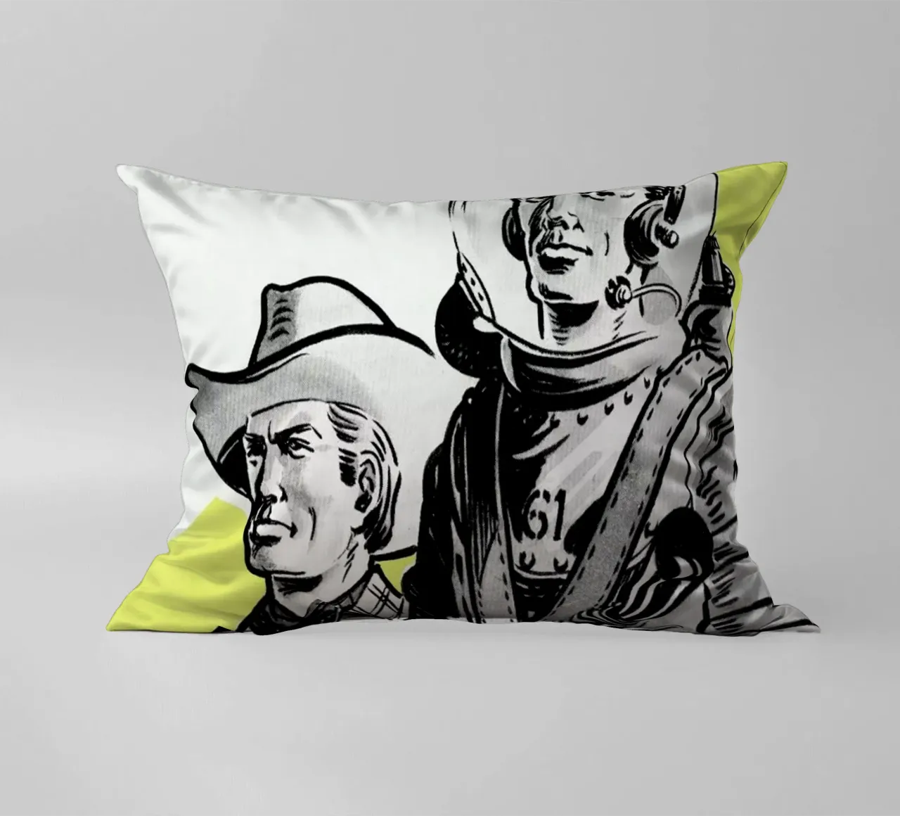 Astronauts and Cowboys cuscino da Hemingway Design
