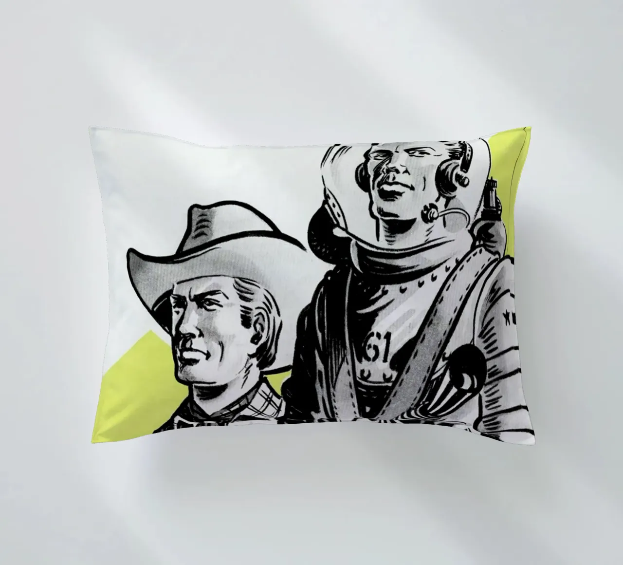 Astronauts and Cowboys cuscino da Hemingway Design