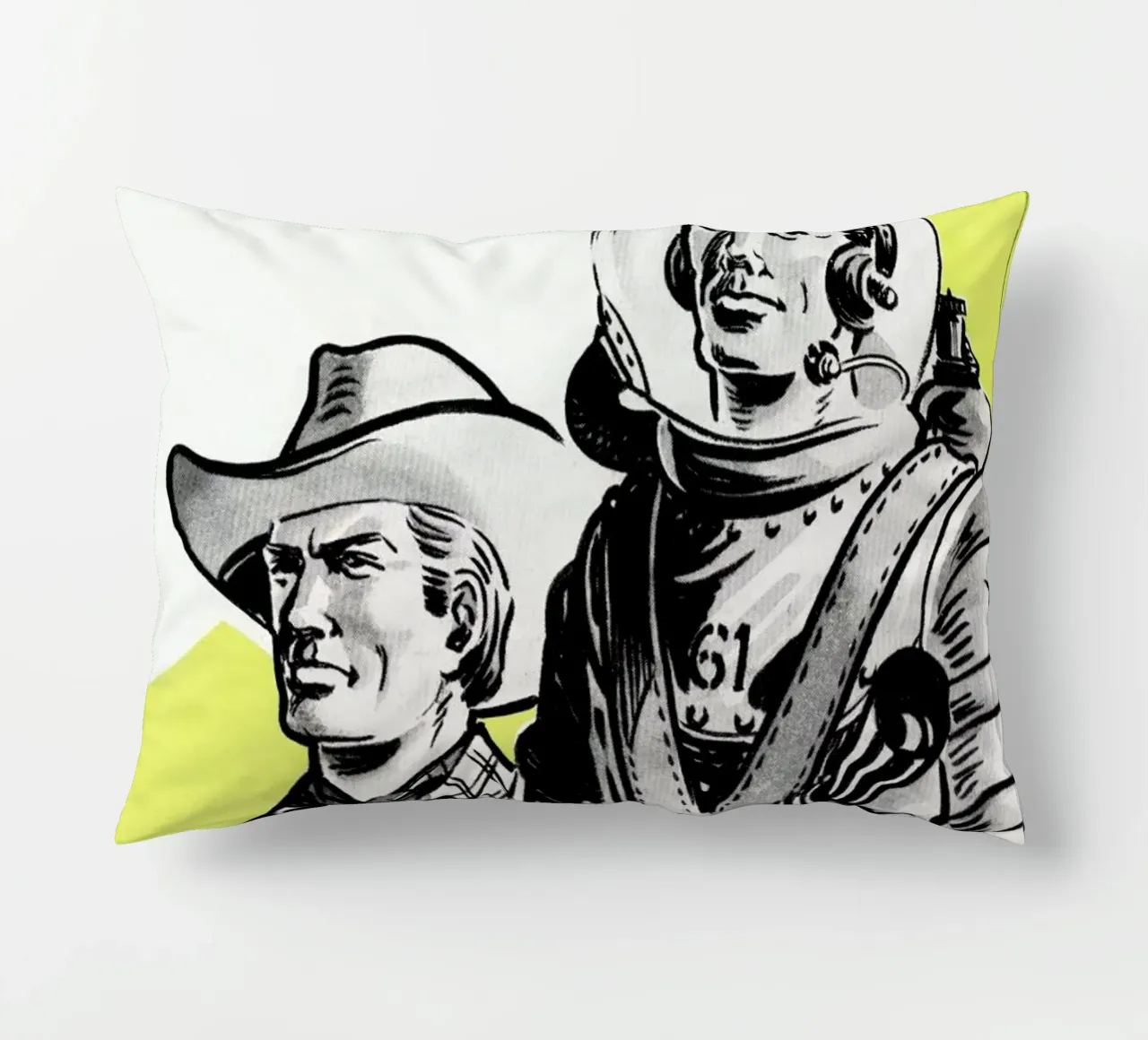 Astronauts and Cowboys cuscino da Hemingway Design