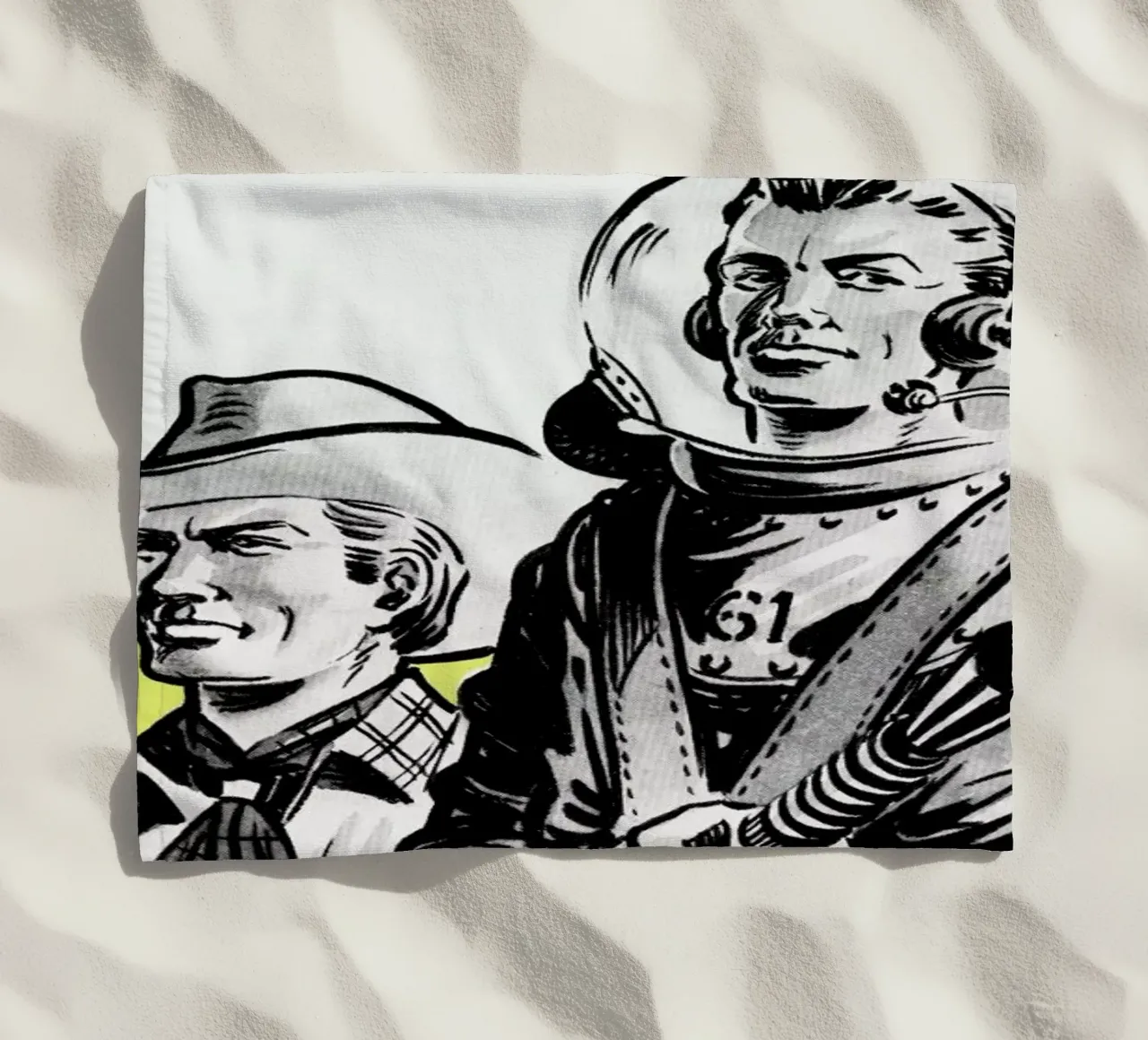Astronauts and Cowboys telo mare da Hemingway Design