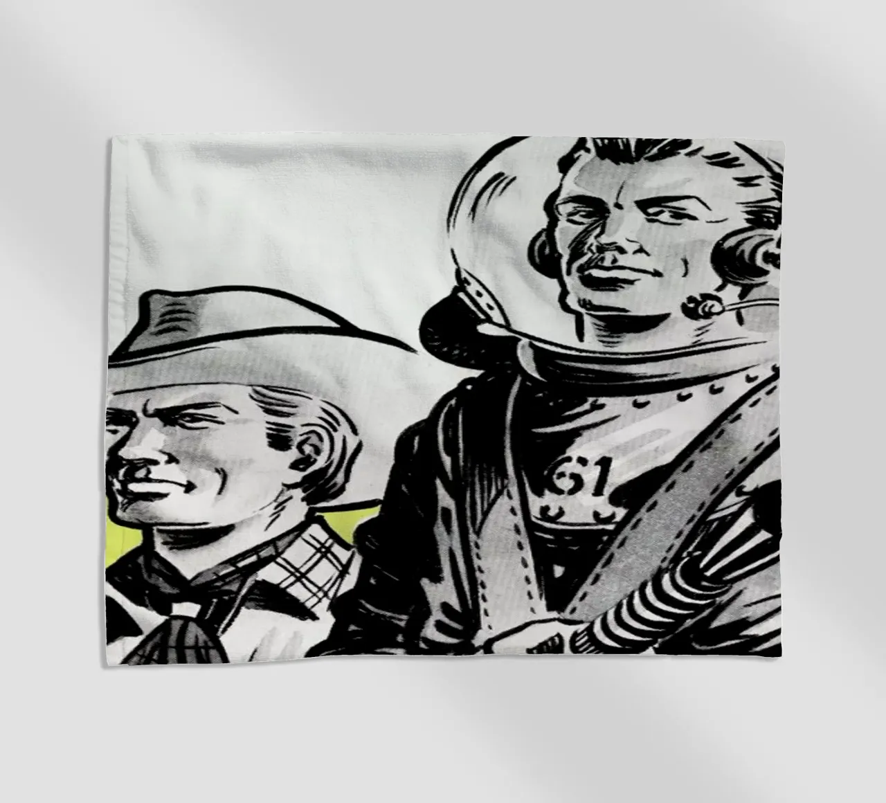 Astronauts and Cowboys telo mare da Hemingway Design
