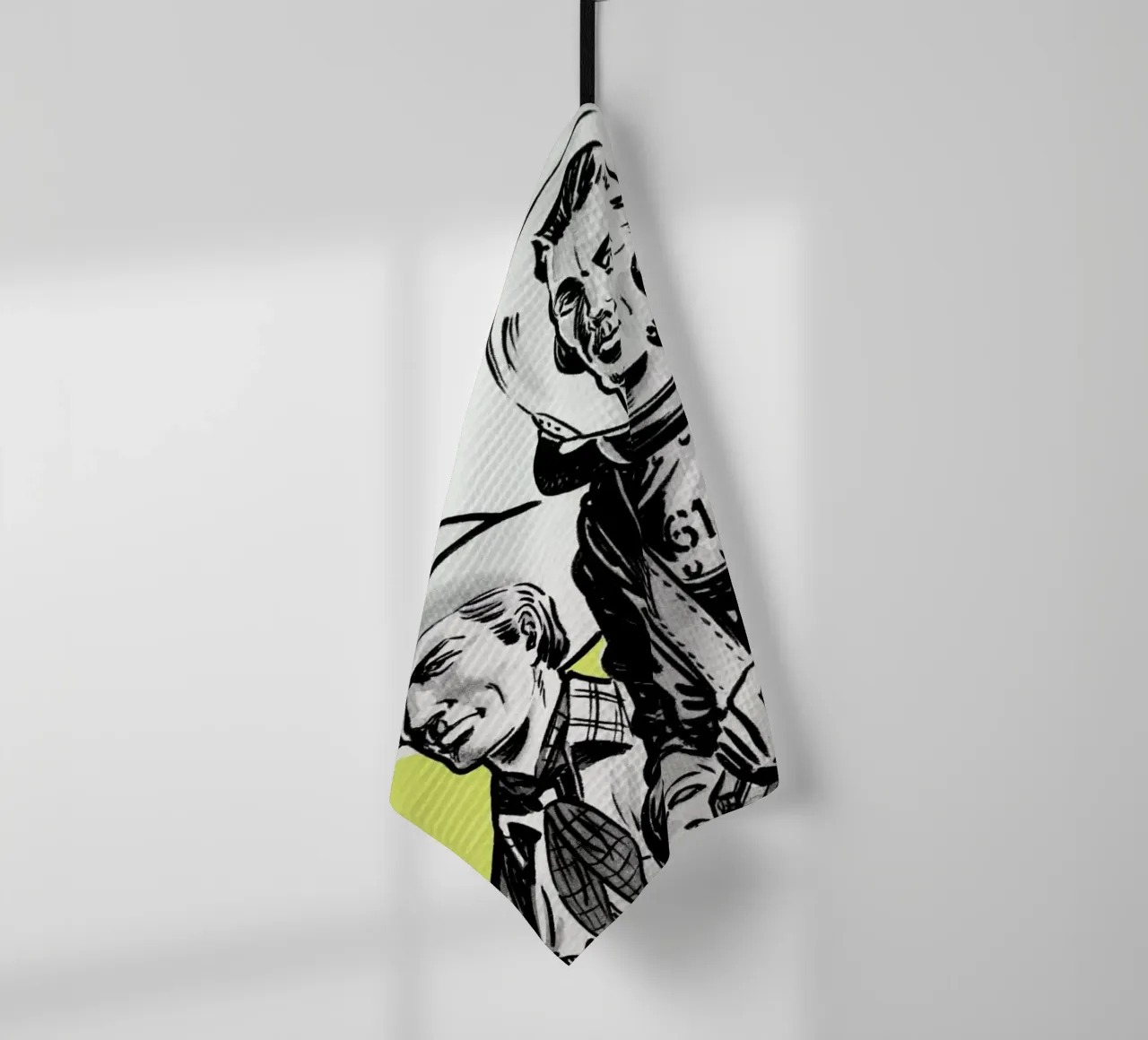 Astronauts and Cowboys canovaccio da cucina da Hemingway Design