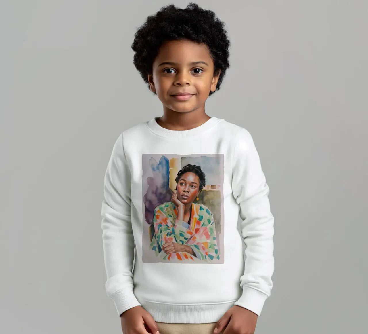 Riflesso accogliente all'interno felpa bambino da Ebony Carpenter