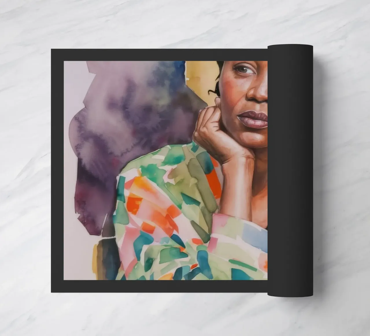 Riflesso accogliente all'interno zerbino da Ebony Carpenter