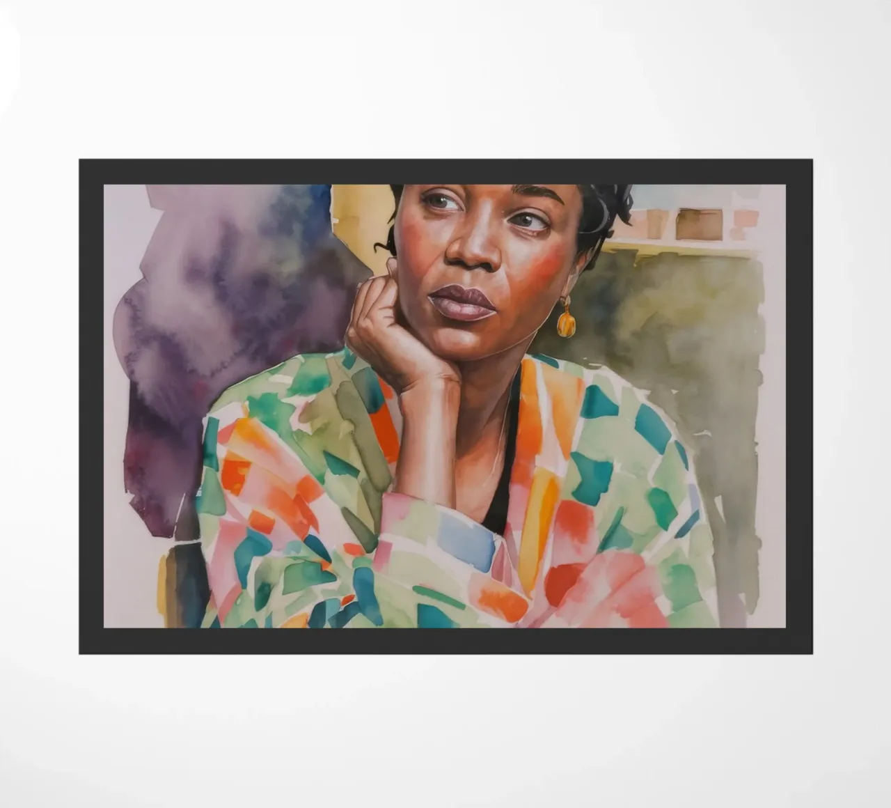 Riflesso accogliente all'interno zerbino da Ebony Carpenter