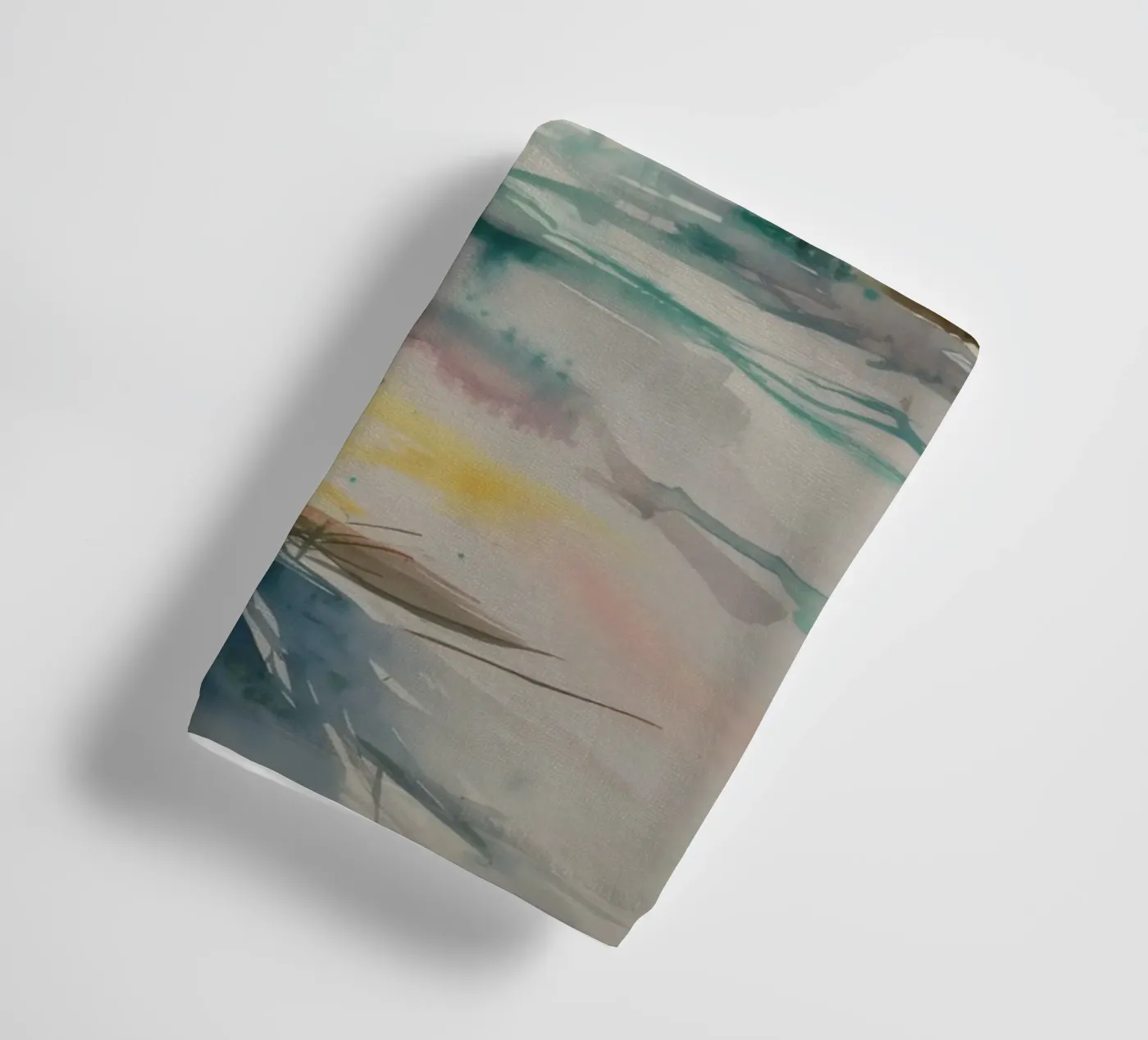 Sunset Marsh Tranquility towel by Ebony Carpenter
