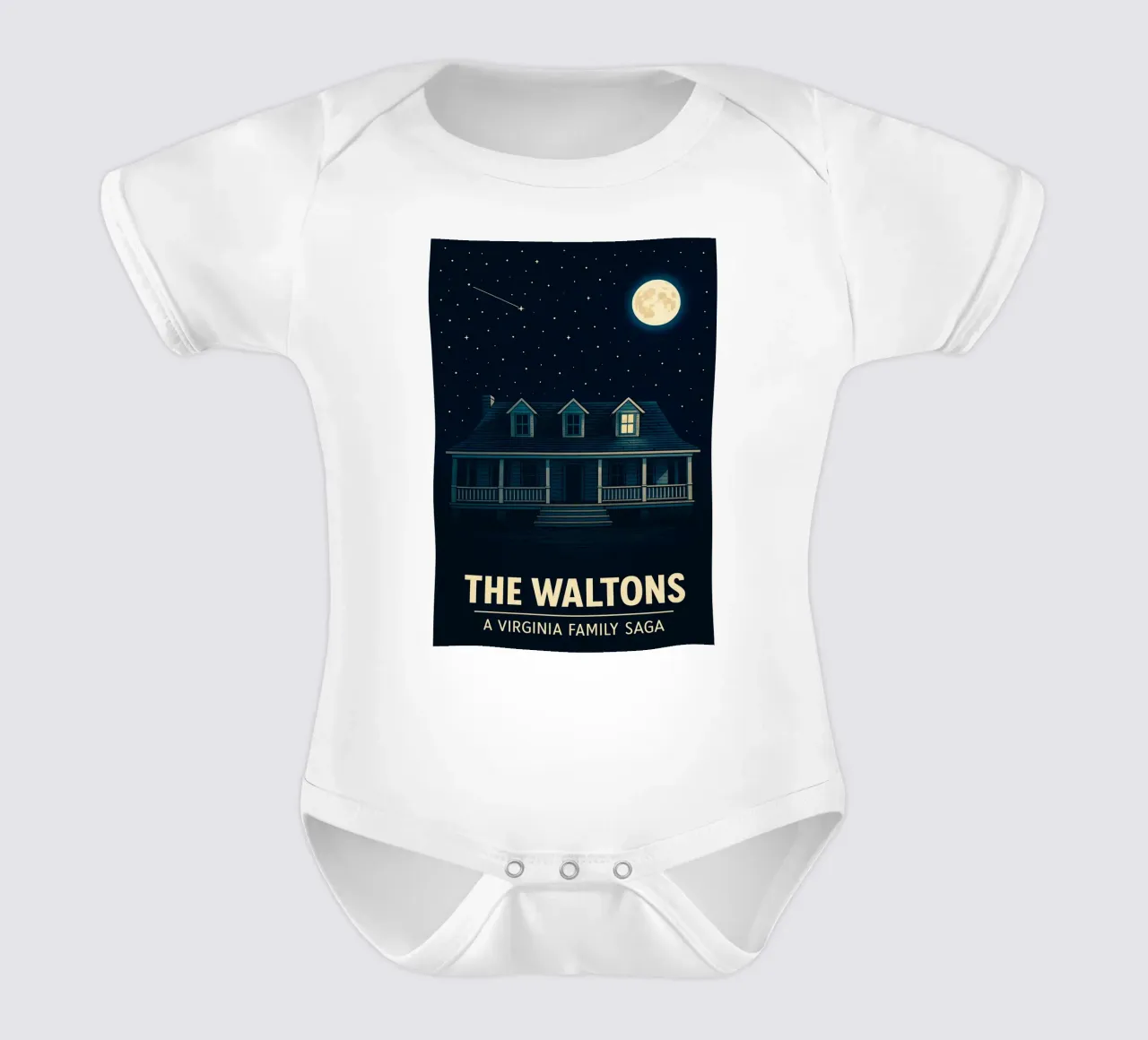 The Waltons Print body neonato maniche corte da MoviesArt