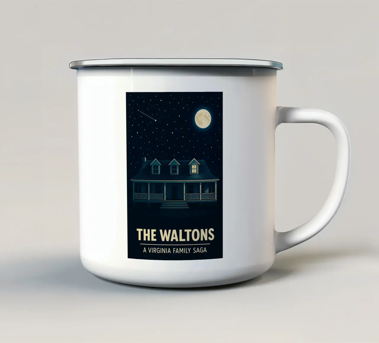 The Waltons Print tazza in smalto da MoviesArt