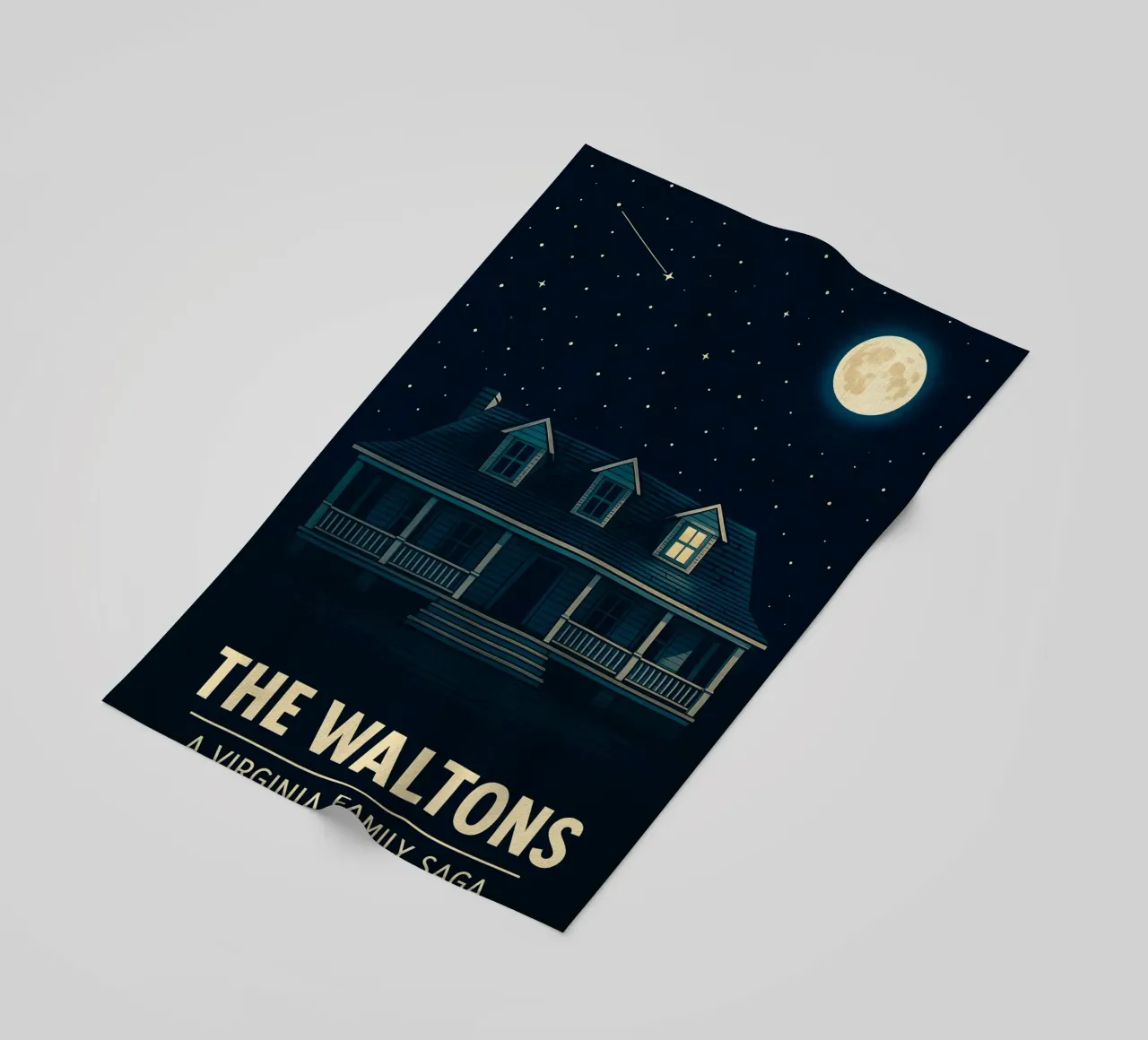 The Waltons Print telo mare da MoviesArt