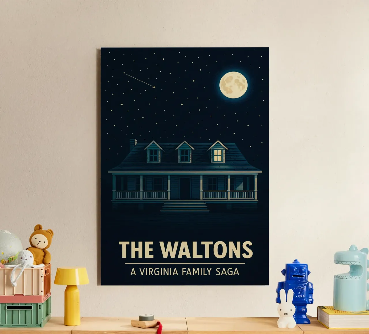 The Waltons Print alluminio dibond da MoviesArt