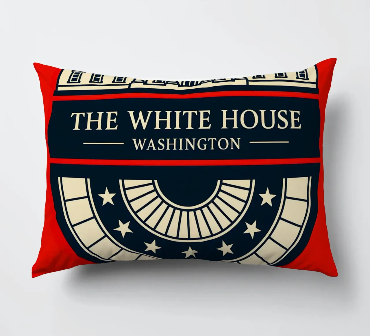 The West Wing Print cuscino da MoviesArt