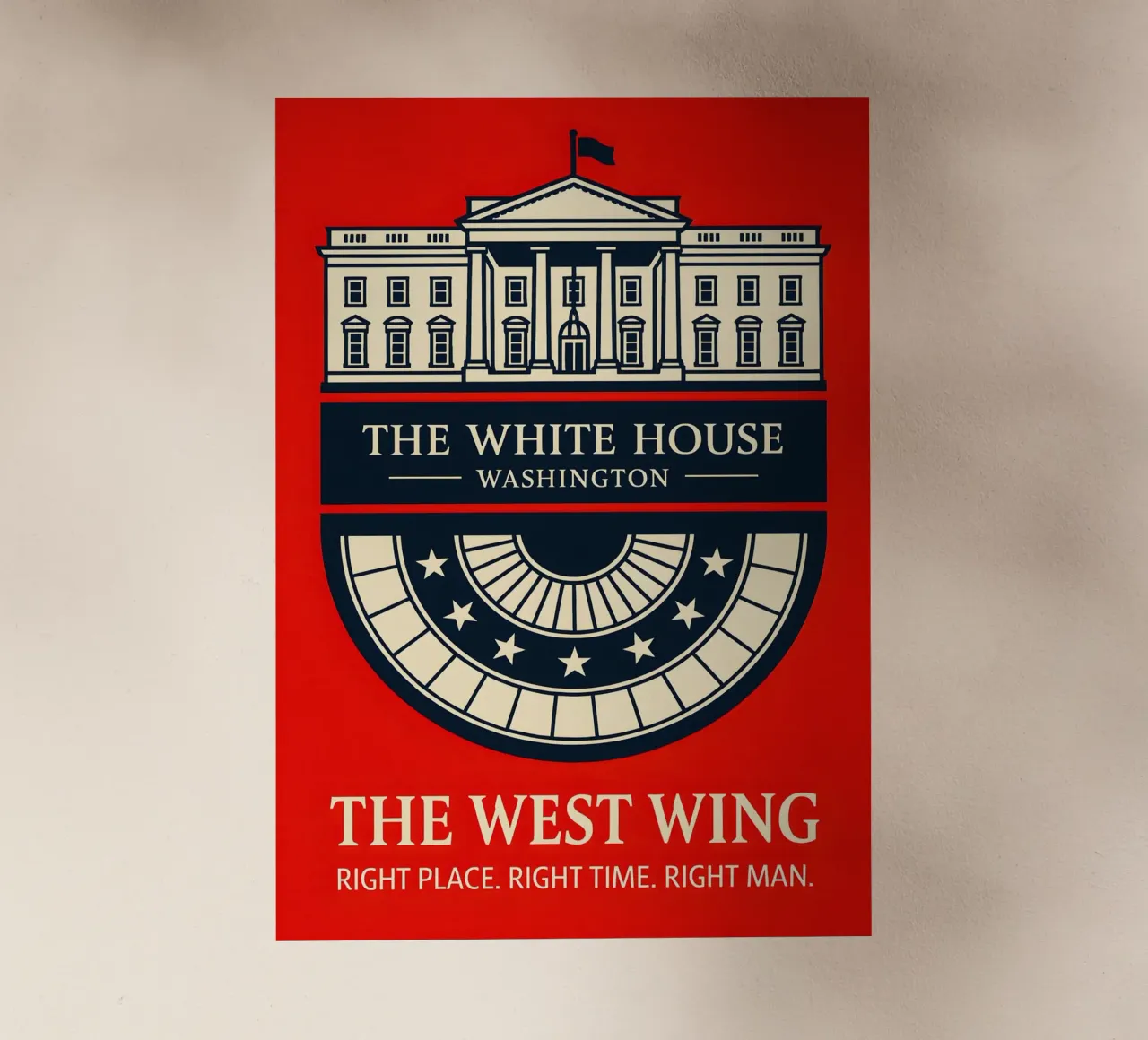 The West Wing Print pellicola backlit da MoviesArt
