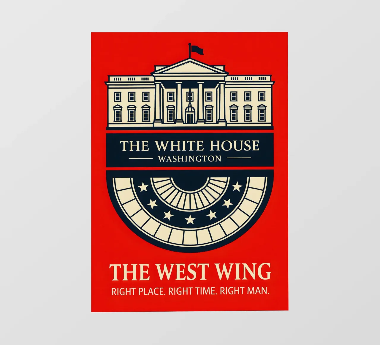 The West Wing Print pellicola backlit da MoviesArt