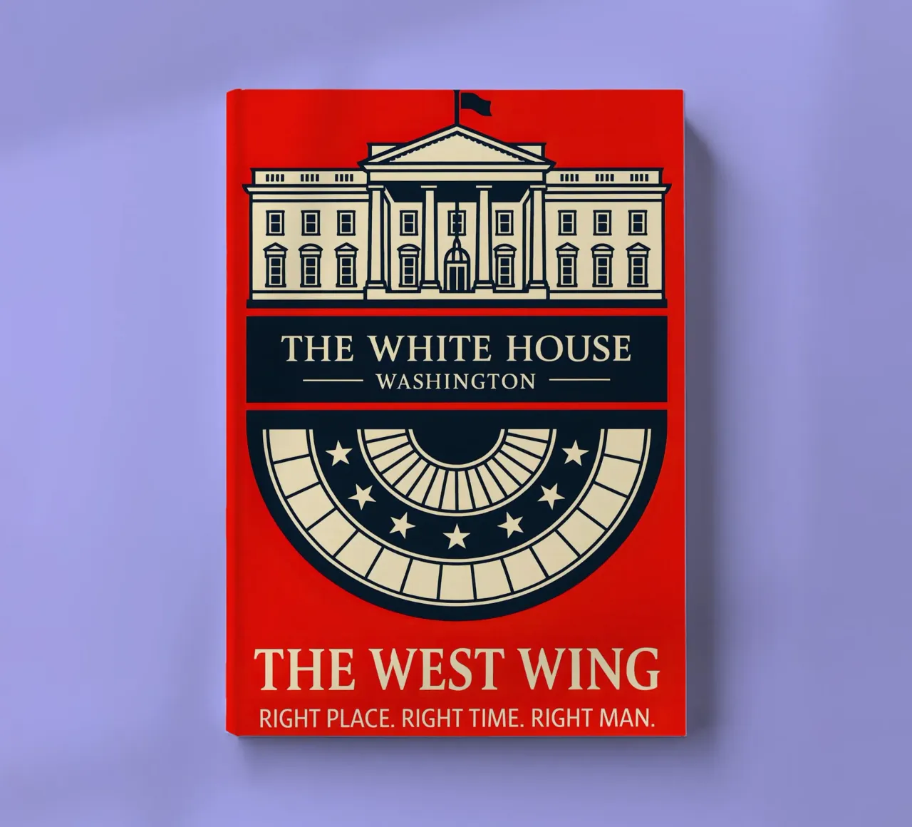 The West Wing Print notebook by MoviesArt